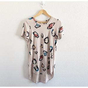 Wilfred Beige printed casual top Size XS